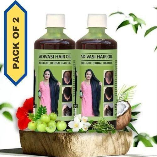 Adivasi Neelgiri Herbal Hair Oil 125ML (Pack of 2)